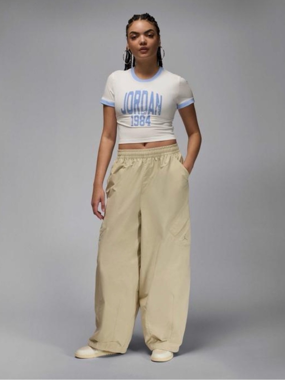 Jordan Flight Chicago Parachute Pants Rattan Women’s S